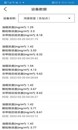 智慧油烟监测公众端