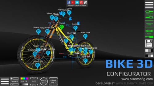 bike 3d configurator中文版