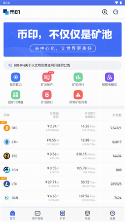 币印矿池