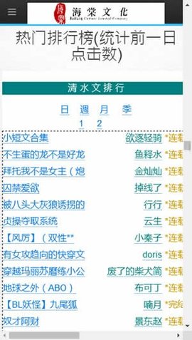 海棠文化文学城