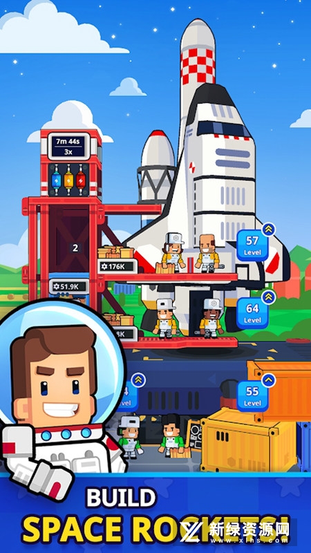 Rocket Star太空工厂大亨中文免费最新版