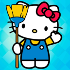 Hello Kitty合并小镇游戏