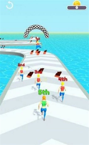 抢糖赛跑