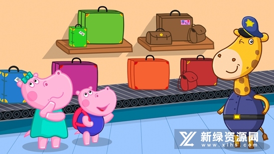 Airport Professions河马佩奇机场冒险游戏最新版