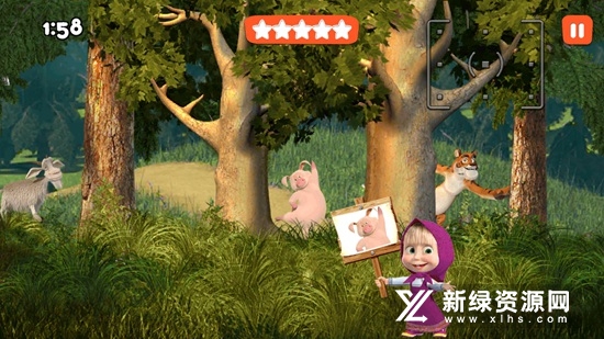 Маша и Медведь玛莎和熊游戏的孩子最新版
