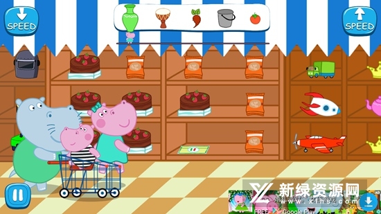 Kid Supermarket河马佩奇超市购物游戏手机版
