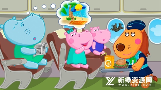 Airport Professions河马佩奇机场冒险游戏最新版