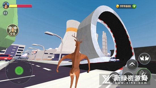 恐龙快消华为版(鹿哥破坏城市正版华为版)