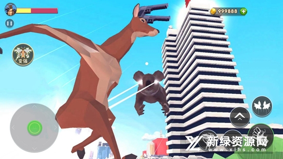 恐龙快消华为版(鹿哥破坏城市正版华为版)