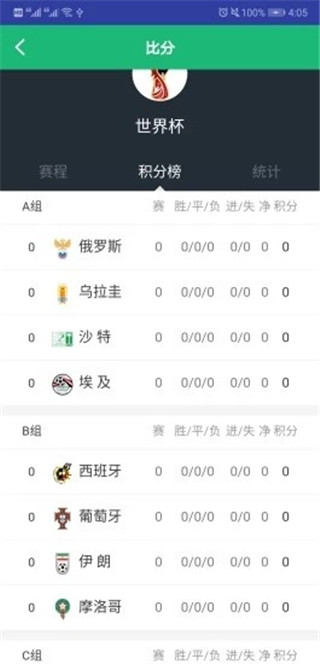 世界杯实况