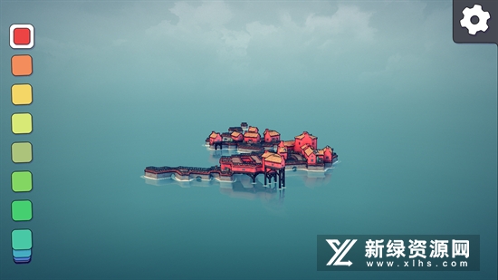 Townscaper城镇叠叠乐修改版完整版