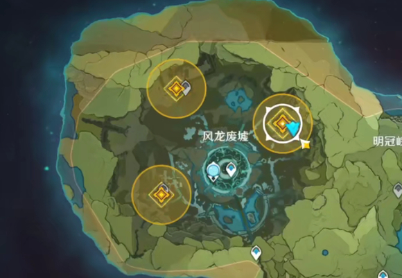 导光仪式三个点在哪里
