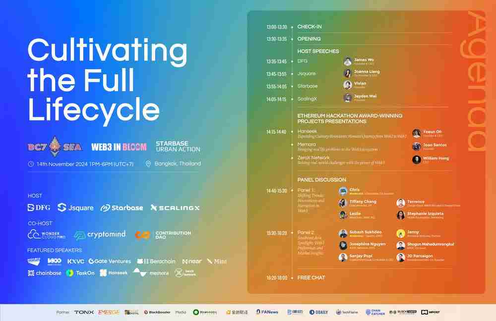 DFG 将在 Devcon 2025 上举办活动Cultivating the Full Lifecycle